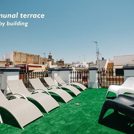 Hostly Acetres 1B-2B Center-Fibre-Conmunal Terrace-Parking Optional เซบีญา ภายนอก รูปภาพ